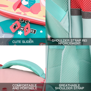 Para <span class=keywords><strong>Mochila</strong></span> <span class=keywords><strong>escolar</strong></span> rosa para niñas con patrón de dibujos animados <span class=keywords><strong>Mochila</strong></span> <span class=keywords><strong>Escolar</strong></span> para niños en edad <span class=keywords><strong>escolar</strong></span> Bolsa de libros cómoda para niños - Product Image 3