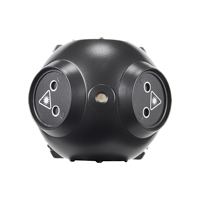 Eanma 36W Lumières à tête mobile LED RGB design scarabée, contrôle DMX-512, indice de protection IP20, dimmable pour club, bar, DJ, décoration de fête
