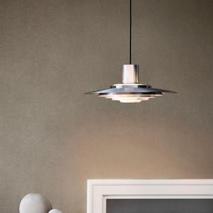 Luminaire suspendu en aluminium minimaliste nordique, lustre rond à LED pour chambre à coucher, bureau - Product Image 4