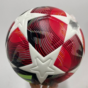 Ballon de football officiel en PU, taille 5 officielle, durable, écologique, avec logos et tailles personnalisés - Product Image 4