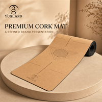 Penjual Grosir Matras Yoga Anti Selip dari Karet Alami Yugaland Institutional Cork