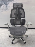 Chaise de bureau de direction en maille ergonomique avec design moderne Hauteur réglable Caractéristiques inclinées et rotatives Vente en gros