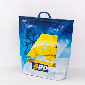Custom Insulated Plastic Aluminum Foil Pe Foam Delivery Cooler Bag