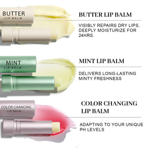 Personnalisé Lisse Adoucissant Lèvres Vegan Sans Cruauté Rafraîchissant Clair <span class=keywords><strong>Baume</strong></span> à Lèvres de Marque Privée Longue Durée Hydratant <span class=keywords><strong>Baume</strong></span> à Lèvres à la Menthe - Product Image 2