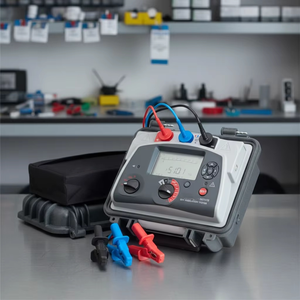 เครื่องวัดความต้านทาน Megohmmeter รุ่น Mit1525 S1-1068 วัสดุ ABS 220V+ รับประกัน 1 ปี สำหรับอุปกรณ์ทดสอบรวมถึงรุ่นต่างๆ - Product Image 4