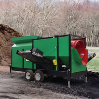 Trommel mobile robuste MTS1230 – Machine de criblage robuste pour terre, sable et pierre – Cribleur longue durée de vie