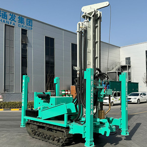 Usine HANFA | Appareil de forage de puits d'eau série <span class=keywords><strong>HFJ</strong></span> monté sur chenilles Dth 100-500m à vendre - Product Image 4