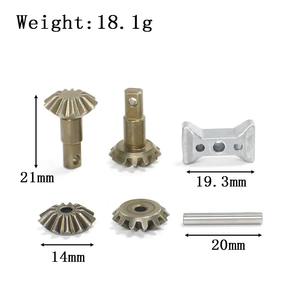 Jeu d'engrenages différentiels en métal engrenages de sortie engrenages d'araignée 6882X pour <span class=keywords><strong>Traxxas</strong></span> Slash 4x4 Stampede <span class=keywords><strong>Rustler</strong></span> Hoss HQ727 pièces de mise à niveau - Product Image 2