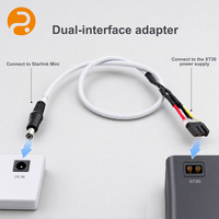 كابل طاقة مجدول عالي الحرارة DC300V 5A، توصيل مخصص من قابس تيار مستمر إلى طرفين، ضفيرة أسلاك للتحكم الآلي ومراقبة الأجهزة
