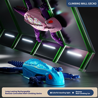 Jouet promotionnel télécommandé électrique : Gecko, lézard ou caméléon de simulation, bionique, grimpant et marchant sur les murs en plastique