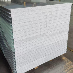 عازل سقف ساندويتش PIR عالي الجودة للجدران الخارجية الصناعية وبناء الغرف الباردة، صديق للبيئة ومقاوم للماء من مادة <span class=keywords><strong>EPS</strong></span> - Product Image 5