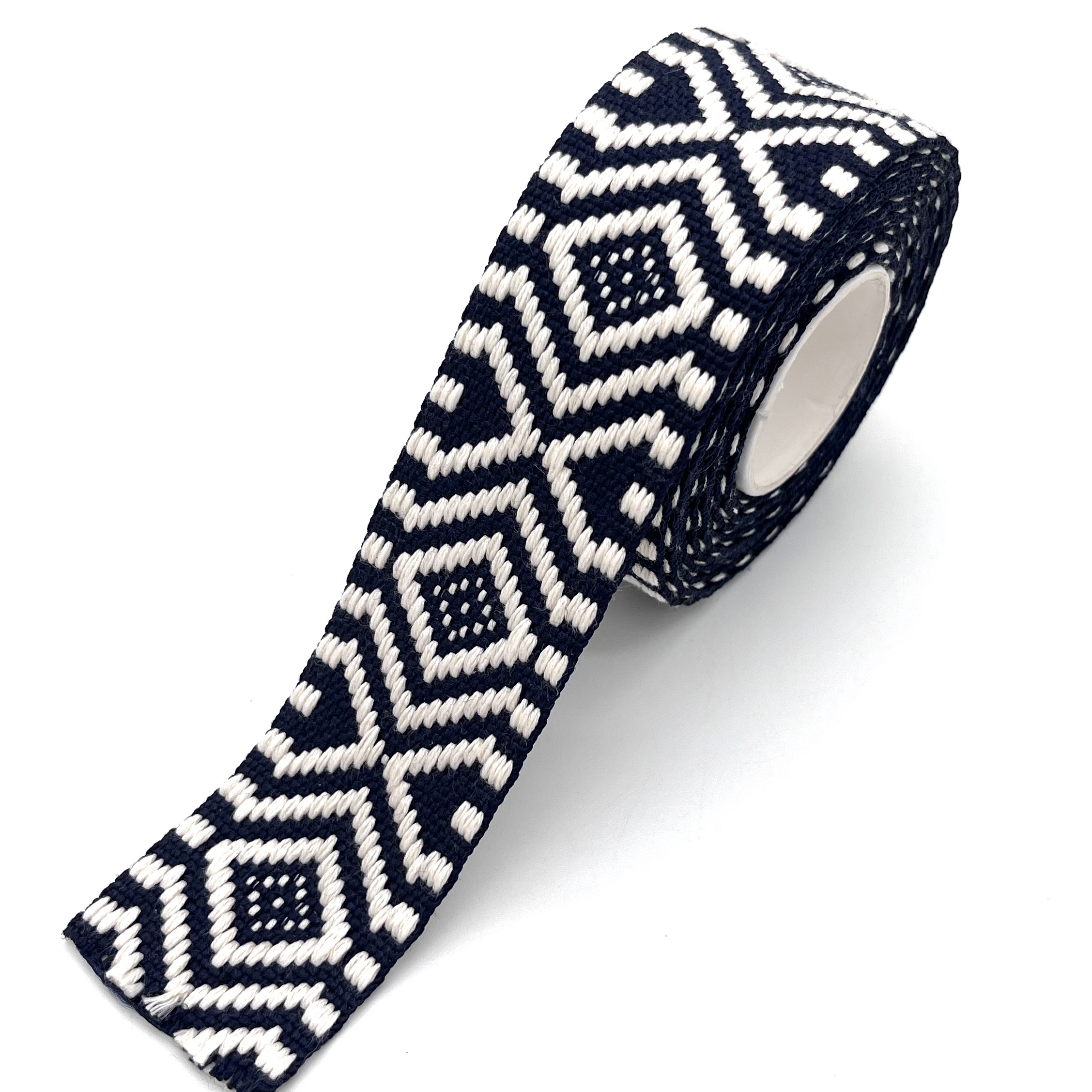 2026 Sofine High-quality Classic Patterned Woven Double-sided Patterned Fabric Band