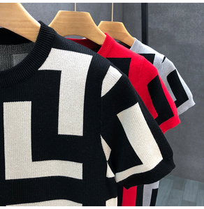 T-shirt da Uomo di Alta Qualità, Classica, di Lusso, alla Moda, Traspirante, Comoda e Fresca, a Maniche Corte - Product Image 6