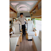 Geely Super Van Electric-Rango de 800km, minibús VIP multiusos inteligente con interior de lujo, asientos reclinables y modelo de sofá cama 2025