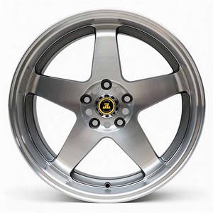 Rines de Aleación JZ Factory 18X8.5 ET35 5X113 112 114.3 Acabado Gris Metálico para ES350 RX350 - Product Image 3
