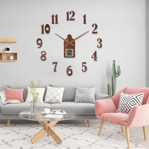 Modern <strong>DIY</strong> Digital Wall <strong>Clock</strong> Simple LED Quartz Wall Mount for Bedroom/Living Room Mute Watch - Product Image 6