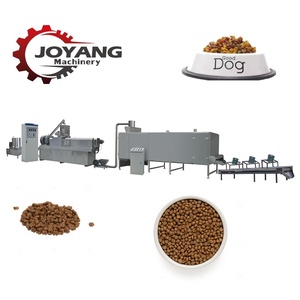 Machine d'extrusion bivis entièrement automatique et efficace <span class=keywords><strong>pour</strong></span> la fabrication d'aliments <span class=keywords><strong>pour</strong></span> chiots, avec moteur, PLC et composants de transmission essentiels, capacité de 300 kg/h - Product Image 3