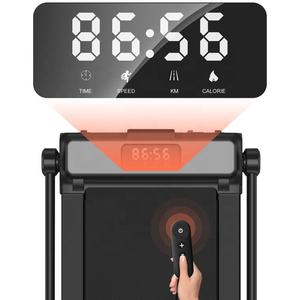 Mini cinta de correr plegable 2 en 1 debajo del escritorio, máquina de correr con pantalla LED, almohadilla eléctrica para caminar, cintas de correr deportivas para el hogar y la Oficina - Product Image 3