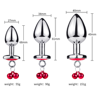 Jouets érotiques bon marché pour adultes, bâton Anal en alliage d'acier inoxydable, ensemble de Massage sexuel, culotte en métal, Plug Anal