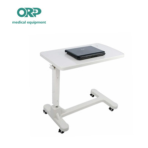 Medical dining <b>table</b>, ABS movable height <b>adjustable</b> dining <b>table</b>, elderly bedside dining <b>table</b>, nursing <b>table</b>, postpartum care - Product Image 3
