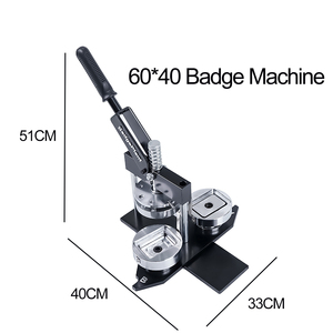 Bộ 90*65Mm Chất Lượng Cao Cao Hiệu Quả Sản Xuất Tủ Lạnh Kim Loại Nút Ảnh Vòng Hình Chữ Nhật Tủ Lạnh Nam Châm Máy Làm - Product Image 5