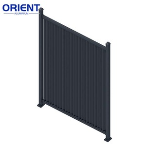 Durable Outdoor Aluminium Privacy <strong>Fence</strong> <strong>Panels</strong> <strong>Modern</strong> Low-Maintenance Aluminium Privacy <strong>Fence</strong> for Garden Yard Security - Product Image 4