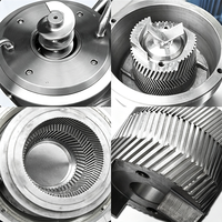 Machine industrielle robuste pour la fabrication de beurre de cacahuète, moulin à sésame, pistache, noisette, moulin colloïdal professionnel