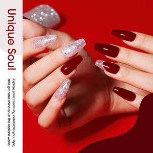 Ensemble de vernis à <span class=keywords><strong>ongles</strong></span> <span class=keywords><strong>en</strong></span> gel Ms Rainbow, prix d'usine, fournisseur OEM d'articles de nail art, série de vernis à <span class=keywords><strong>ongles</strong></span> 24 couleurs, ensemble de gel UV rouge non parfumé - Product Image 4