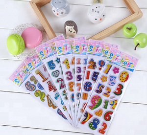 Tùy Chỉnh Puffy Dán Tấm Dễ Thương <span class=keywords><strong>3D</strong></span> Puffy Dán Phim Hoạt Hình Động Vật Dán Cho Trẻ Em Trẻ Em Scrapbooking Quà Tặng - Product Image 6