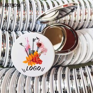 Wholesale Portable Double Sided <b>Mirror</b> Heart <b>Small</b> Mini PocketOEM Floding Makeup <b>Mirror</b> Cosmetic Compact Pocket <b>Mirror</b> for Woman - Product Image 2