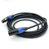 Câble de commande de Signal d'éclairage XLR fil 3 broches Dmx512 fil de Signal de scène 1m 2m 3m 8m câble de Microphone DMX