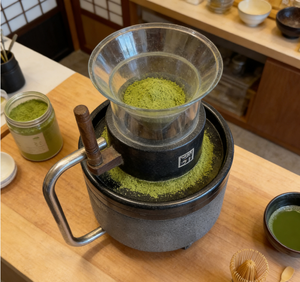 Molino de Piedra Eléctrico Comercial Mini para Matcha, Exhibición en Barra, Molienda Tradicional de Piedra, Baja Velocidad, Atracción para Clientes - Product Image 2