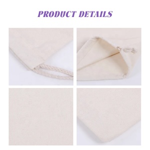 Cosmetic Makeup Canvas <strong>Drawstring</strong> <strong>Bag</strong> Beauty Essentials Travel Organizer Washable <strong>Toiletries</strong> Kit Shaving Pouch Dust <strong>Bag</strong> - Product Image 2