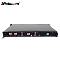 Amplificateur audio pro amplificateur de système pa amplificateur professionnel à faible bruit à 4 canaux