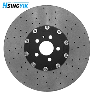 Hsingyik Rotor de disque de rupture en céramique en Fiber de carbone avant pour <span class=keywords><strong>Audi</strong></span> A6 A7 S6 S7 <span class=keywords><strong>RS6</strong></span> RS7 4G0615302E 420MM - Product Image 1