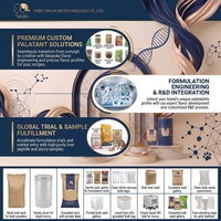 Additif hydrolysé fonctionnel pour améliorer la palatabilité des aliments pour chiens et chats, à base de peptides de foie de mouton riches en protéines