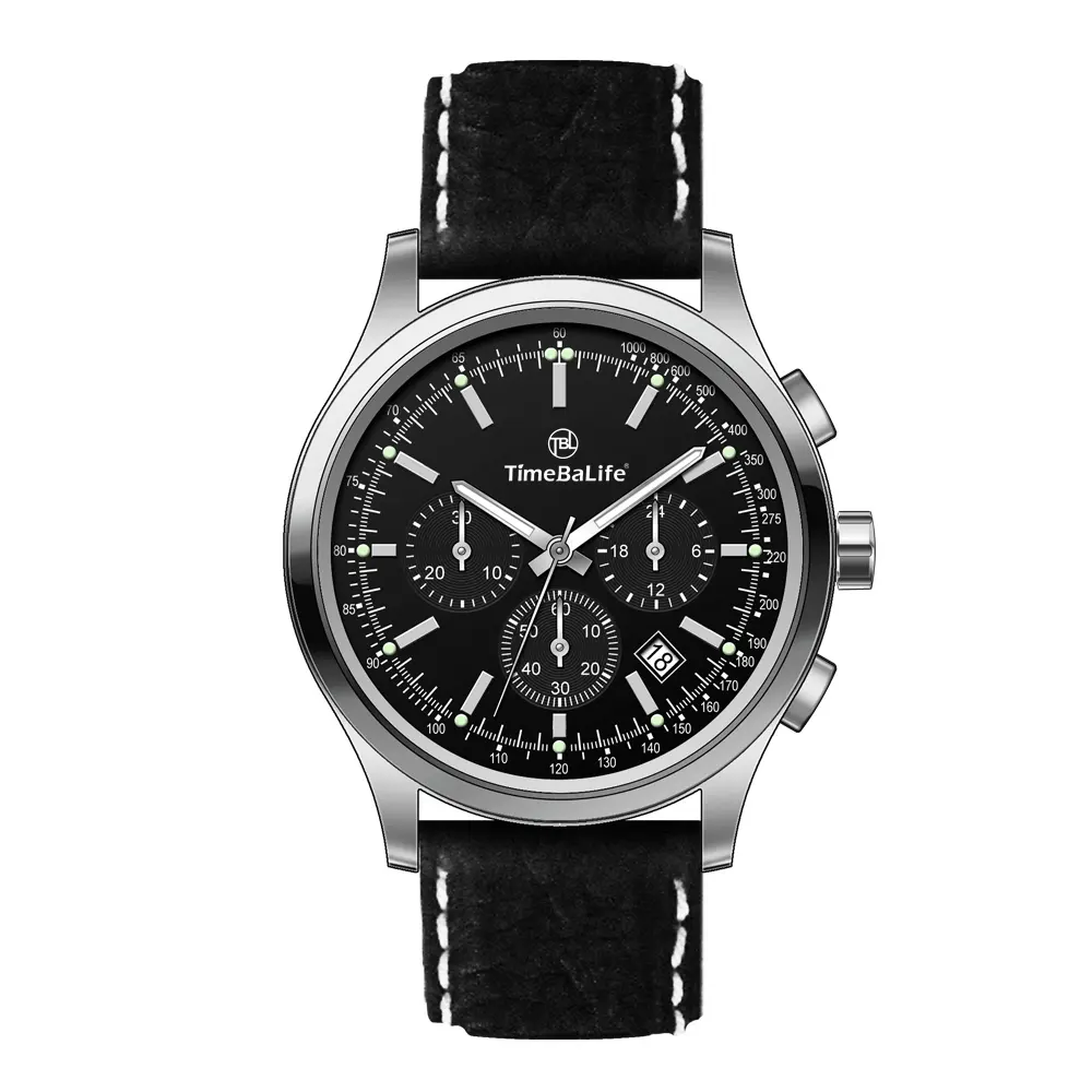 Relógio de pulso de luxo de marca superior de quartzo para homens, relógio com cronógrafo à prova d'água, novo design mais recente