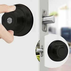 फ्रंट डोर सुरक्षा के लिए कुंजी मोड़ के साथ जस्ता मिश्र धातु एकल सिलेंडर डेडबोल्ट - Product Image 4