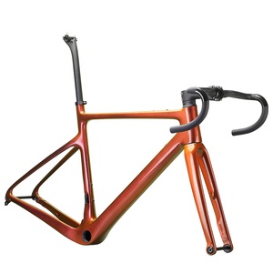 Cadre de vélo de course sur route de cyclocross en fibre de carbone personnalisé YF-R068 BB79 frein à disque UD cadres de vélo de gravier de cyclisme haute résistance - Product Image 2