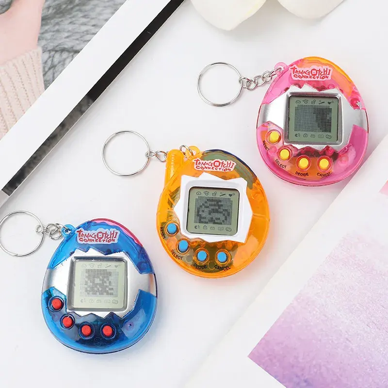 Tamagochi telur genggam Virtual Pet Tamagochi 168 in 1 adalah warna asli Pix pada mainan Tamagochi hewan elektronik