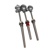 Sensor Suhu Pembangkit Listrik WRN-630 Tipe K yang Dapat Disesuaikan dengan Thermowell Berbentuk Meruncing