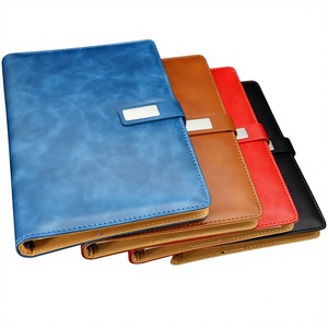Couverture de carnet A5 à feuilles mobiles en cuir PU avec pages en papier Dowling, coffret cadeau - Product Image 1