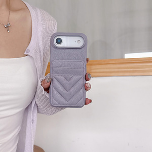 Funda de Lujo para Google Pixel 10P Card 10VI, Diseño de Piel de Lichi, Incluye Soporte para Teléfono, Funda Trasera para <span class=keywords><strong>Sony</strong></span> Pixel 9A, Fabricada en PU - Product Image 3