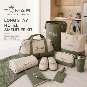 Corporate Guest Loyalty Gift Set With Travel Mug Notebook Phone Stand Luggage Tag Water Bottle Passport Holder & Thank You Card - Product Image 3