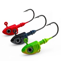 Byloo Simulation poisson leurre longue distance coulée bar hameçon 10g-40g appât souple eau salée eau douce gabarit plomb tête requin