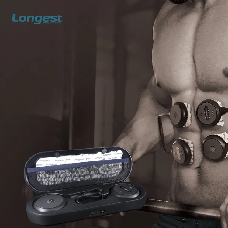 Mstim dispositivo elétrico portátil para massagem, dezenas de massagem muscular sem fio, dispositivo para estimulação muscular e elétrica, LGT-232