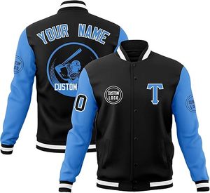 Chaqueta Universitaria de Béisbol Personalizada para Hombre, Chaqueta Letterman, Ropa Urbana, Bordado, Uniforme de Equipo, Chaqueta Bomber Universitaria Personalizada - Product Image 2