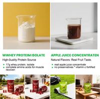 Poudre Protéinée Lean Body Sugar 15 Myo-Inositol & D-Chiro Inositol Blend Faible en Sucre Sans Gluten Riche en Protéines pour la Gestion du Poids chez l'Adulte