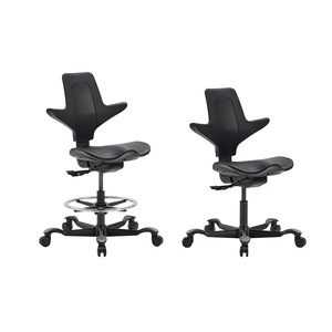 Escritorio de Computadora Ergonómico de Metal, Silla de Salón Giratoria con Elevación de Barra, Muebles <span class=keywords><strong>para</strong></span> el Hogar, Diseño Moderno y Simple - Product Image 5