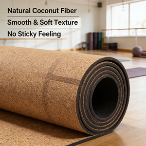 Tapis de yoga PU013 183cm antidérapant insonorisant épaissi absorbant les chocs 4,5mm d'épaisseur pour usage domestique et sportif avec logo - Product Image 4